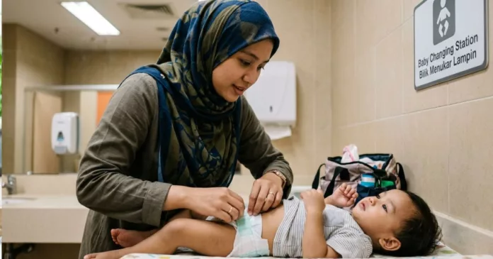 Isu Tukar Lampin Anak Di Tempat Awam Semakin Membimbangkan, Ramai Hilang 'Common Sense' isu tukar lampin anak