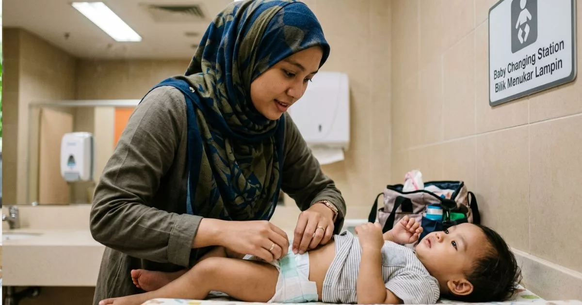 Isu Tukar Lampin Anak Di Tempat Awam Semakin Membimbangkan, Ramai Hilang 'Common Sense' 6 Isu Tukar Lampin Anak Di Tempat Awam Semakin Membimbangkan, Ramai Hilang ‘Common Sense’