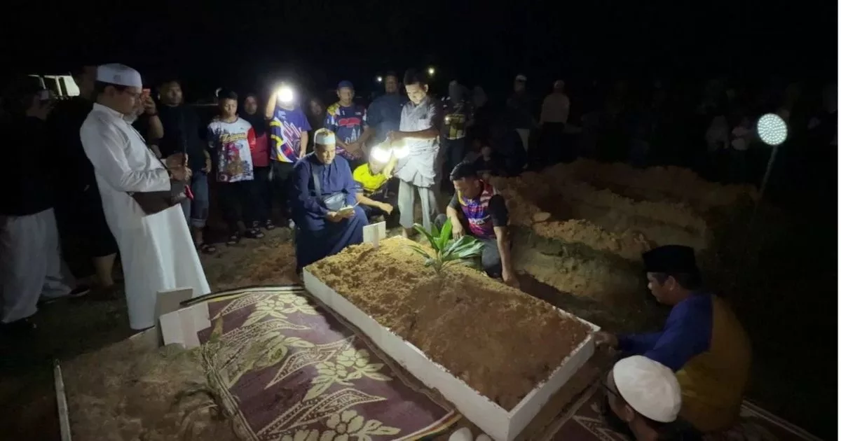 Jenazah Qaseh Deandra Selamat Dikebumikan. Datuk Reda Kehilangan, “Semua Ketentuan Allah”