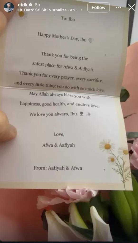 Comelnya Coretan Anak-Anak Siti Nurhaliza. Sweet Sangat!