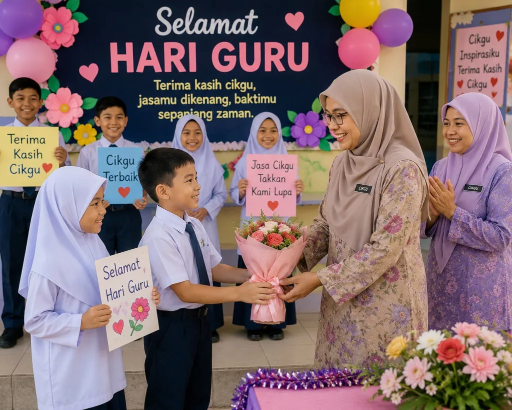 Tiada Sambutan Hari Guru, Elak Bebankan Ibu Bapa Dengan Hadiah