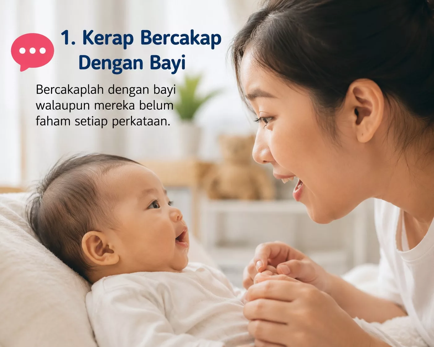 Aktiviti Bermain Bayi Baru Lahir Yang Menakjubkan Untuk Rangsang Perkembangan Kognitif