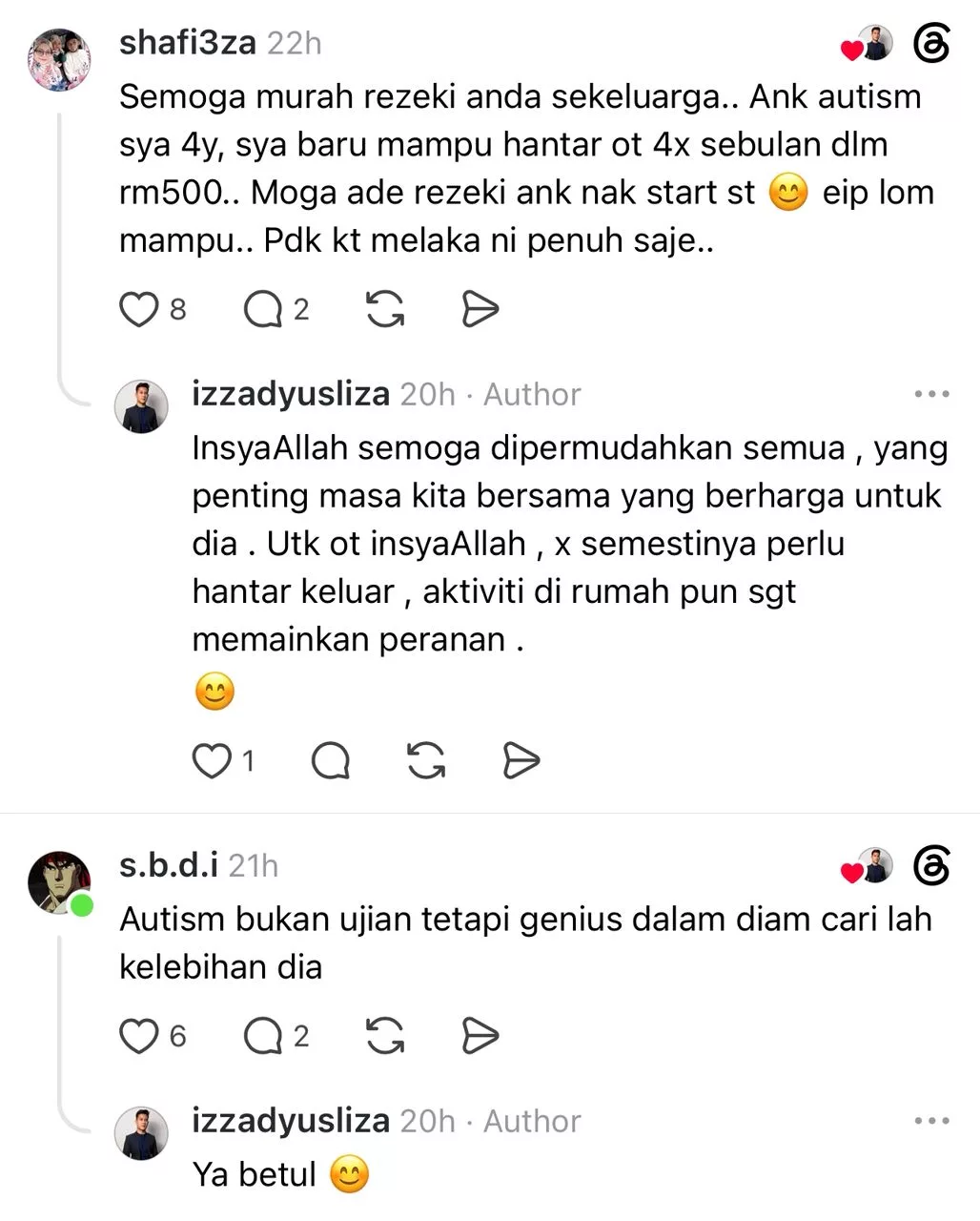 Bapa Kongsi Kos Terapi Anak Autisme Cecah Ribuan Ringgit Sebulan, Bapa Ini Mohon Doa Dipermudahkan 12 Bapa Kongsi Kos Terapi Anak Autisme Cecah Ribuan Ringgit Sebulan, Bapa Ini Mohon Doa Dipermudahkan