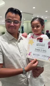 Bunga Elhaq Dipuji Berani Tindik Telinga, Reaksi Comelnya Buat Ramai Cair