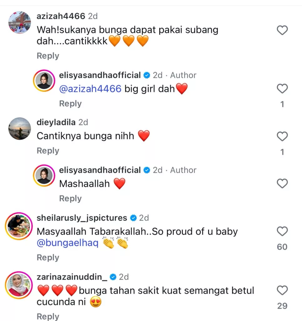 Bunga Elhaq Dipuji Berani Tindik Telinga, Reaksi Comelnya Buat Ramai Cair