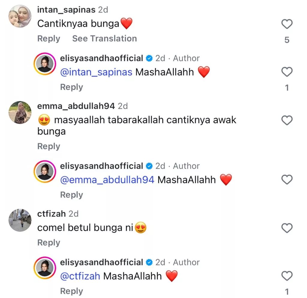 Bunga Elhaq Dipuji Berani Tindik Telinga, Reaksi Comelnya Buat Ramai Cair 13 Bunga Elhaq Dipuji Berani Tindik Telinga, Reaksi Comelnya Buat Ramai Cair