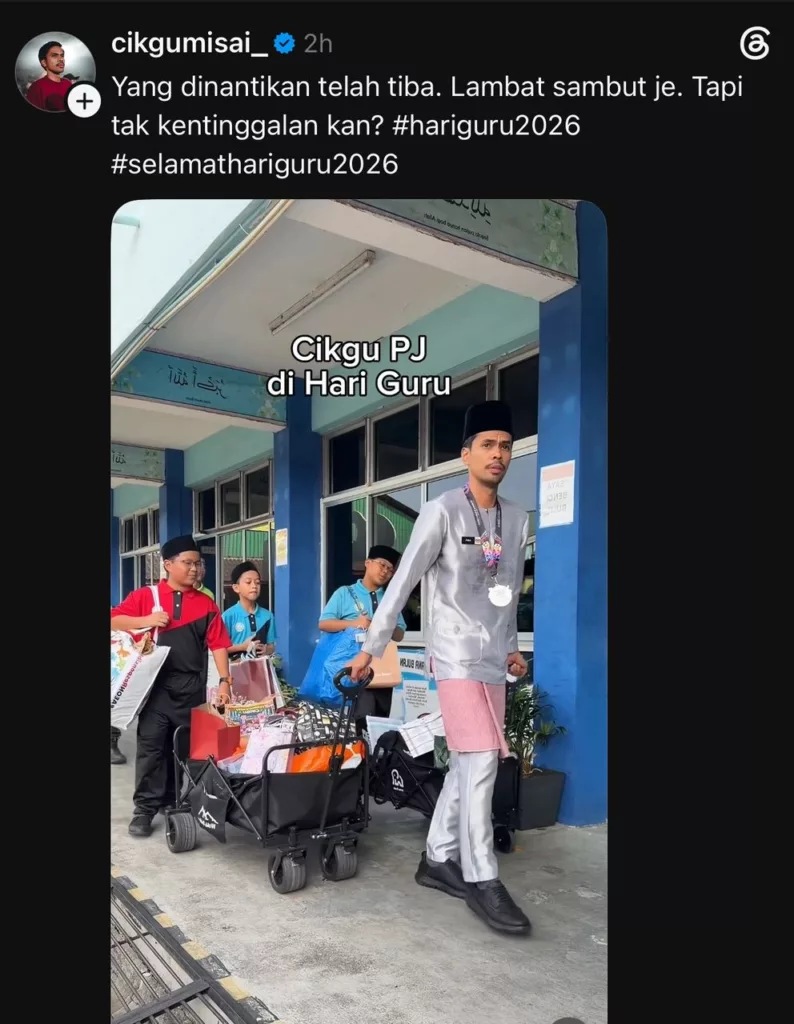 Fuh Hadiah Penuh Satu Bonet Kereta! Hari Guru Bertukar Jadi ‘Hari Rezeki’ Buat Cikgu