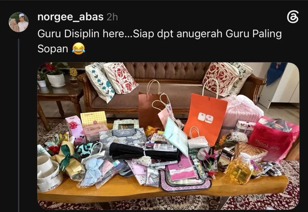 Fuh Hadiah Penuh Satu Bonet Kereta! Hari Guru Bertukar Jadi ‘Hari Rezeki’ Buat Cikgu