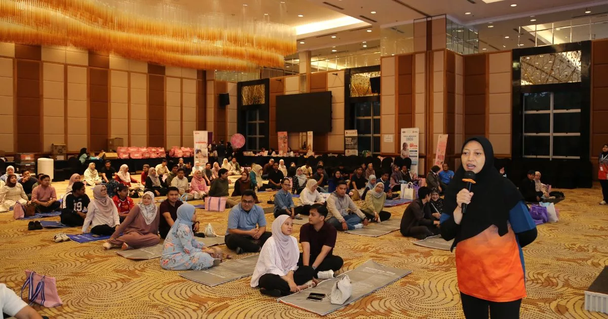 Bakal 'Parents' Belajar Ilmu Kelahiran & Persediaan Timang Cahaya Mata Di Mega Antenatal Class 2026 25 Bakal ‘Parents’ Belajar Ilmu Kelahiran & Persediaan Timang Cahaya Mata Di Mega Antenatal Class 2026