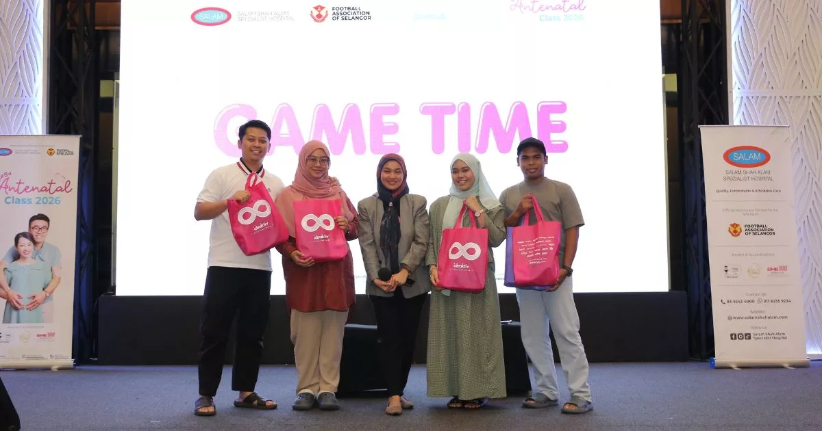 Bakal 'Parents' Belajar Ilmu Kelahiran & Persediaan Timang Cahaya Mata Di Mega Antenatal Class 2026 24 Bakal ‘Parents’ Belajar Ilmu Kelahiran & Persediaan Timang Cahaya Mata Di Mega Antenatal Class 2026