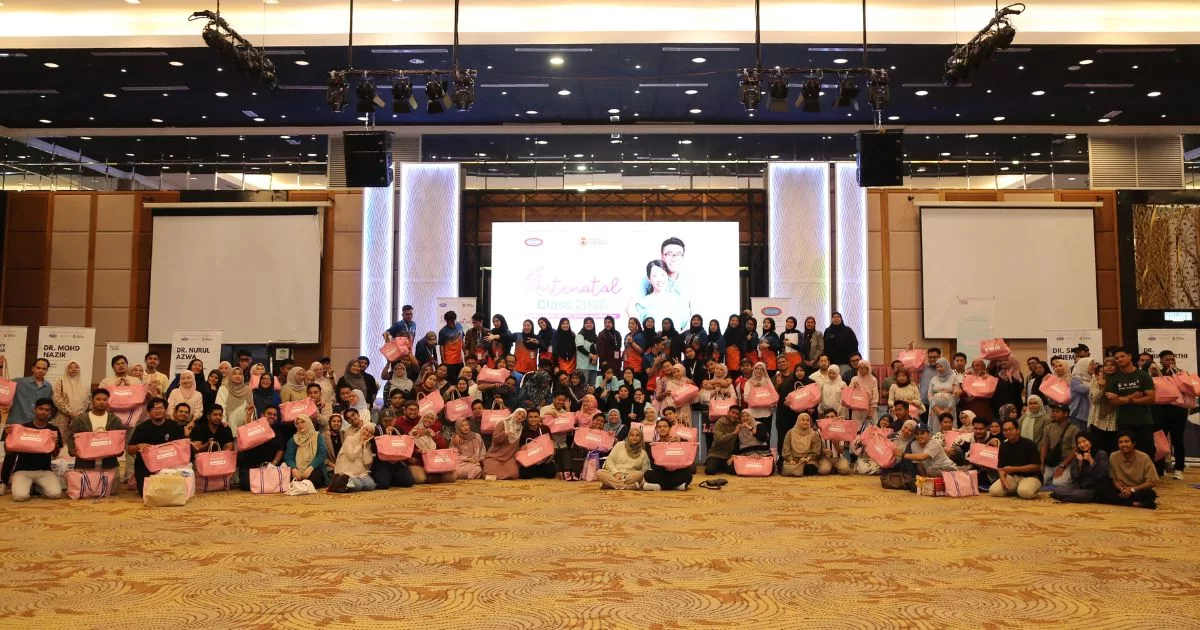 Bakal 'Parents' Belajar Ilmu Kelahiran & Persediaan Timang Cahaya Mata Di Mega Antenatal Class 2026 26 Bakal ‘Parents’ Belajar Ilmu Kelahiran & Persediaan Timang Cahaya Mata Di Mega Antenatal Class 2026
