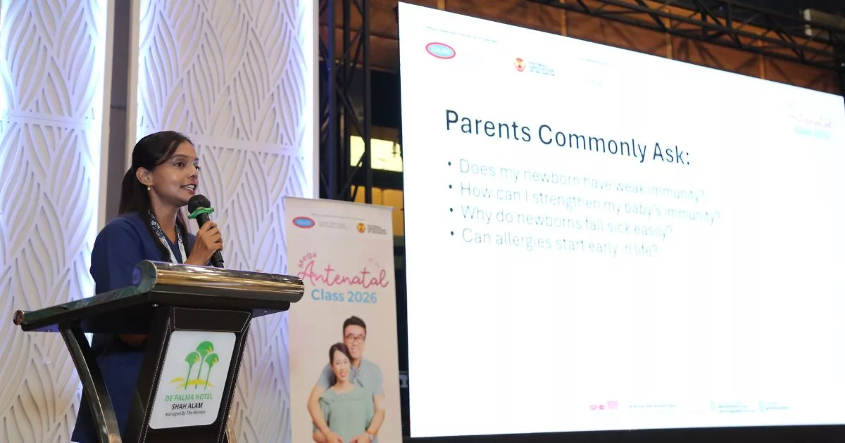 Bakal 'Parents' Belajar Ilmu Kelahiran & Persediaan Timang Cahaya Mata Di Mega Antenatal Class 2026 17 Bakal ‘Parents’ Belajar Ilmu Kelahiran & Persediaan Timang Cahaya Mata Di Mega Antenatal Class 2026