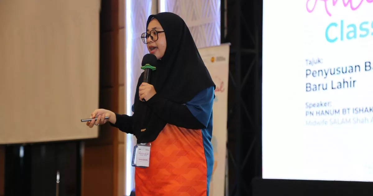 Bakal 'Parents' Belajar Ilmu Kelahiran & Persediaan Timang Cahaya Mata Di Mega Antenatal Class 2026 18 Bakal ‘Parents’ Belajar Ilmu Kelahiran & Persediaan Timang Cahaya Mata Di Mega Antenatal Class 2026
