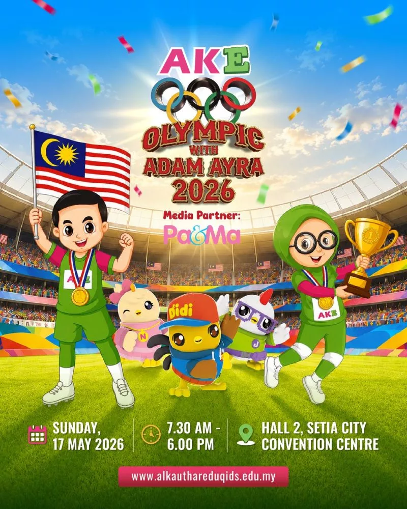 Gabungan Sukan, Kesihatan & Edutainment di AKE Olympic with Adam & Ayra 2026, Janjikan Kelainan Istimewa!