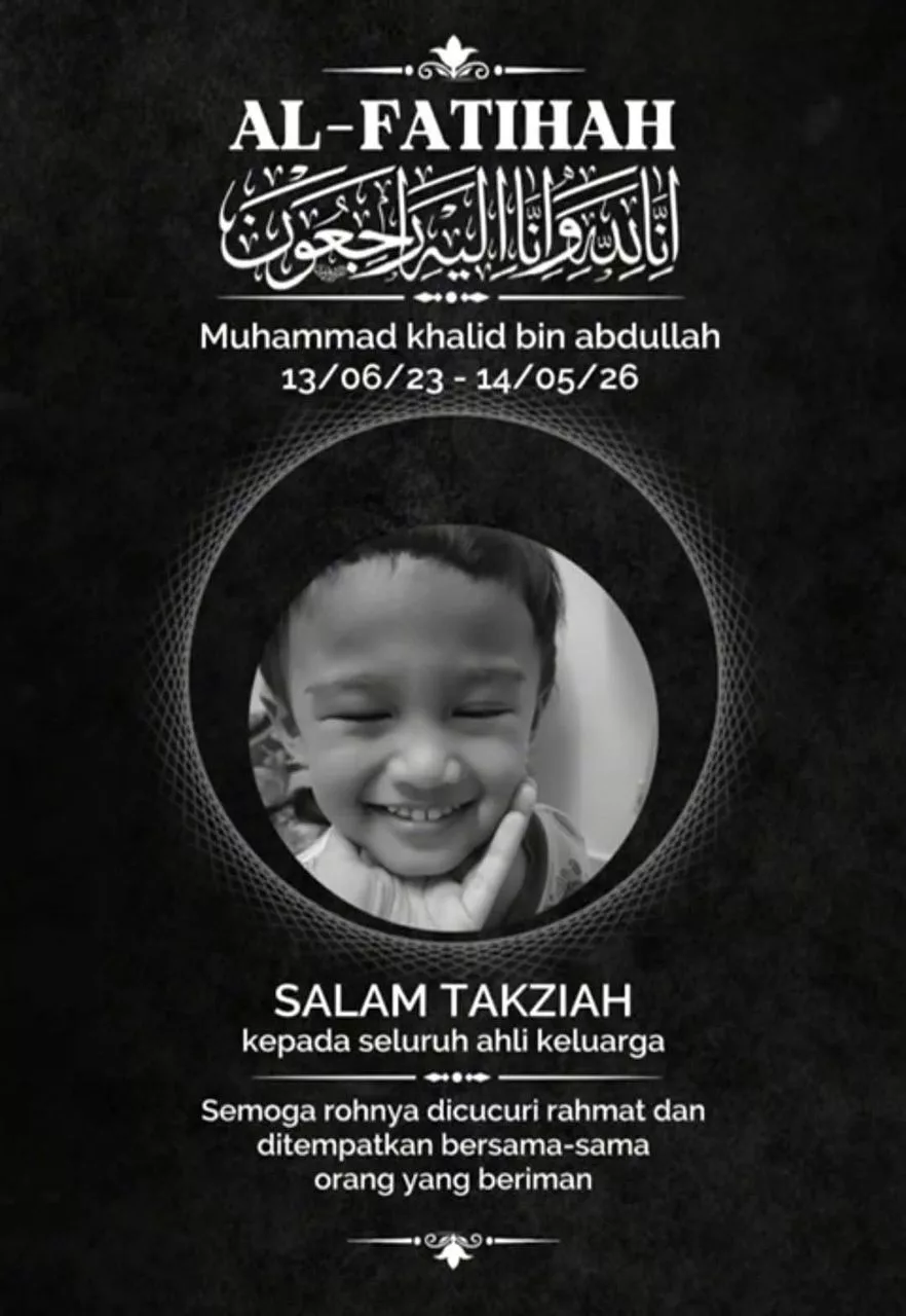 Tragedi Pilu, Kanak-Kanak  2 Tahun Jatuh Tingkat Lima 