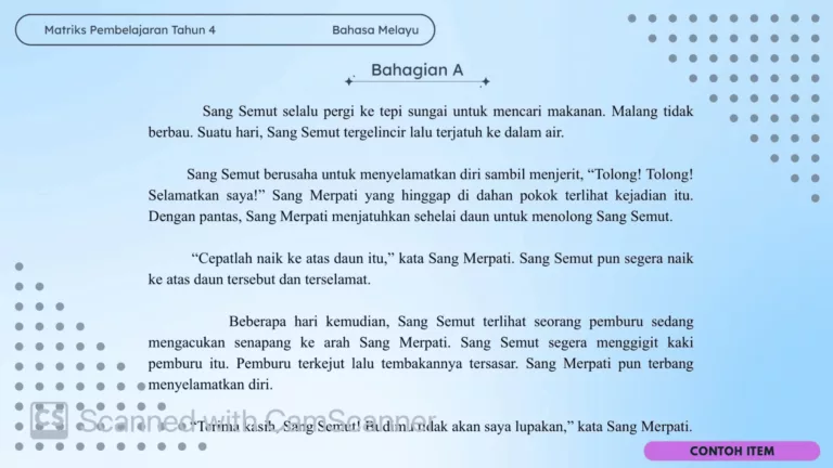 Matriks Pembelajaran Tahun 4: Panduan Penting Ibu Ayah Wajib Tahu! 15 Matriks Pembelajaran Tahun 4: Panduan Penting Ibu Ayah Wajib Tahu!