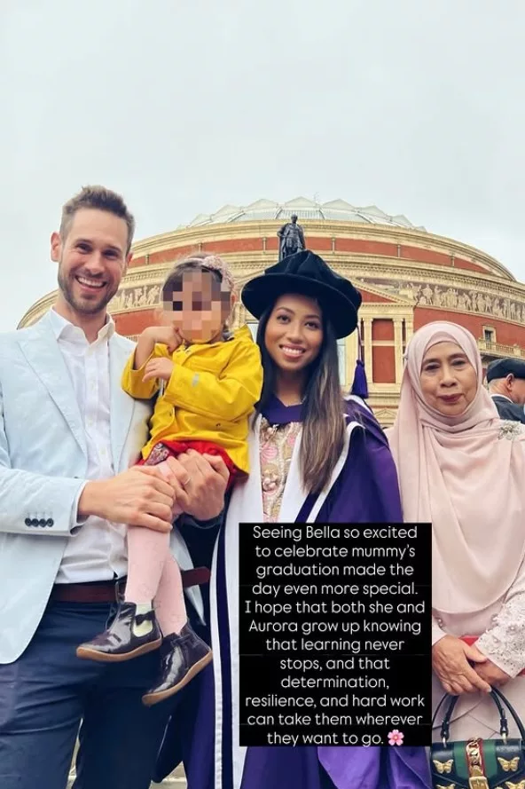 Dr Amalina Tamat Pengajian PhD, Coretan Buat Dua Puteri Sentuh Hati Ramai!