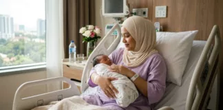 Cara Jaga Luka Caesarean