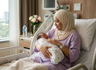 Cara Jaga Luka Caesarean