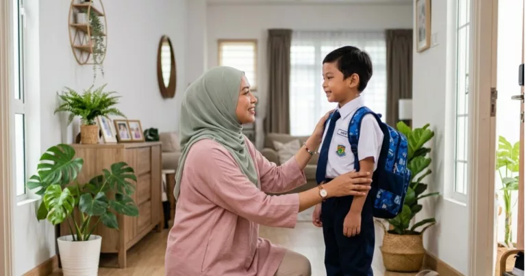 Sebelum Pergi Sekolah, Tanya 5 Soalan Powerful Ni Pada Anak Setiap Hari!