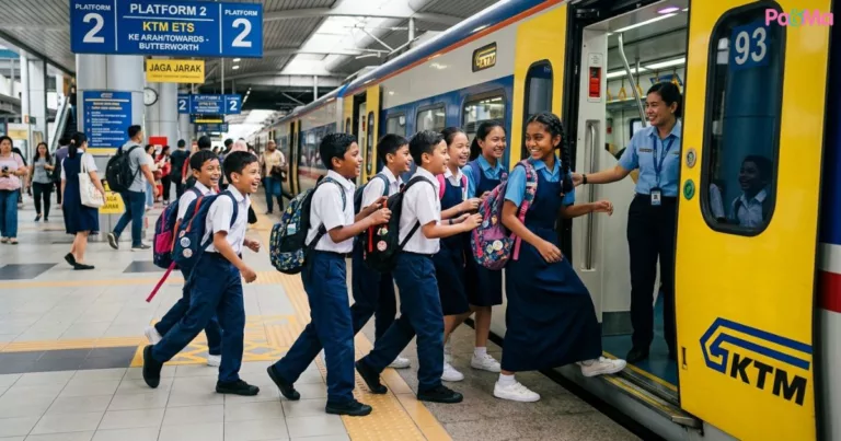 MyRailLife KTM, Mak Ayah Boleh Mohon Pas Perjalanan Percuma Untuk Anak!