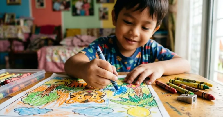 Aktiviti Mewarna Bantu Anak Lebih Fokus & Kreatif, Bukan Saja-Saja!