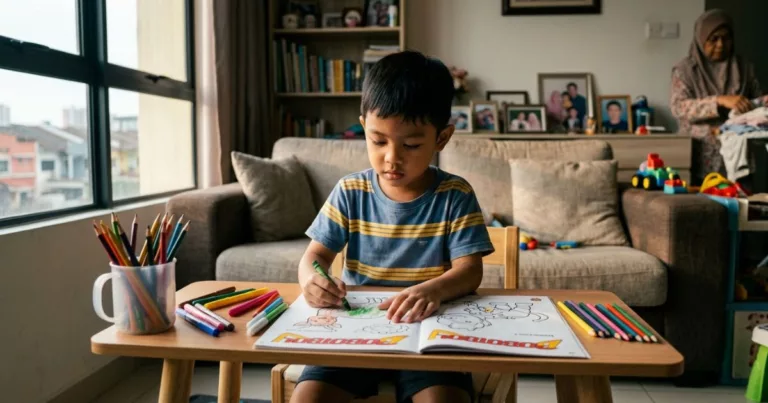 Aktiviti Mewarna Bantu Anak Lebih Fokus & Kreatif, Bukan Saja-Saja!