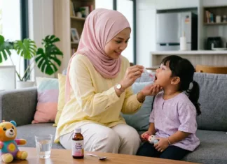 Anak Muntah Selepas Makan Ubat, Perlu Beri Semula Atau Tidak? Ini Penjelasan Doktor! Anak Muntah Selepas Makan Ubat
