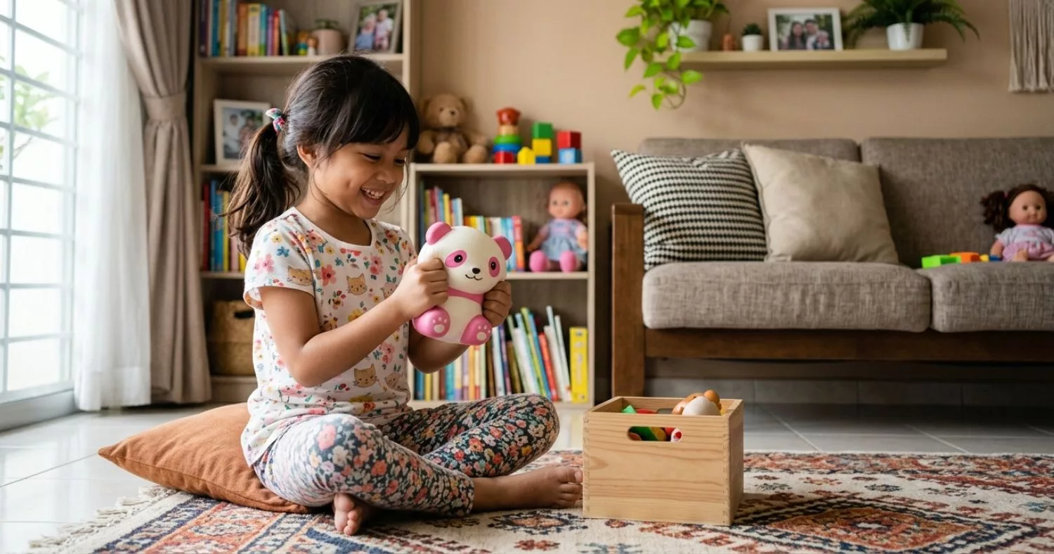 Squishy Toy Kanak-Kanak. Ketahui Kebaikan, Risiko dan Cara Penggunaan Yang Selamat!