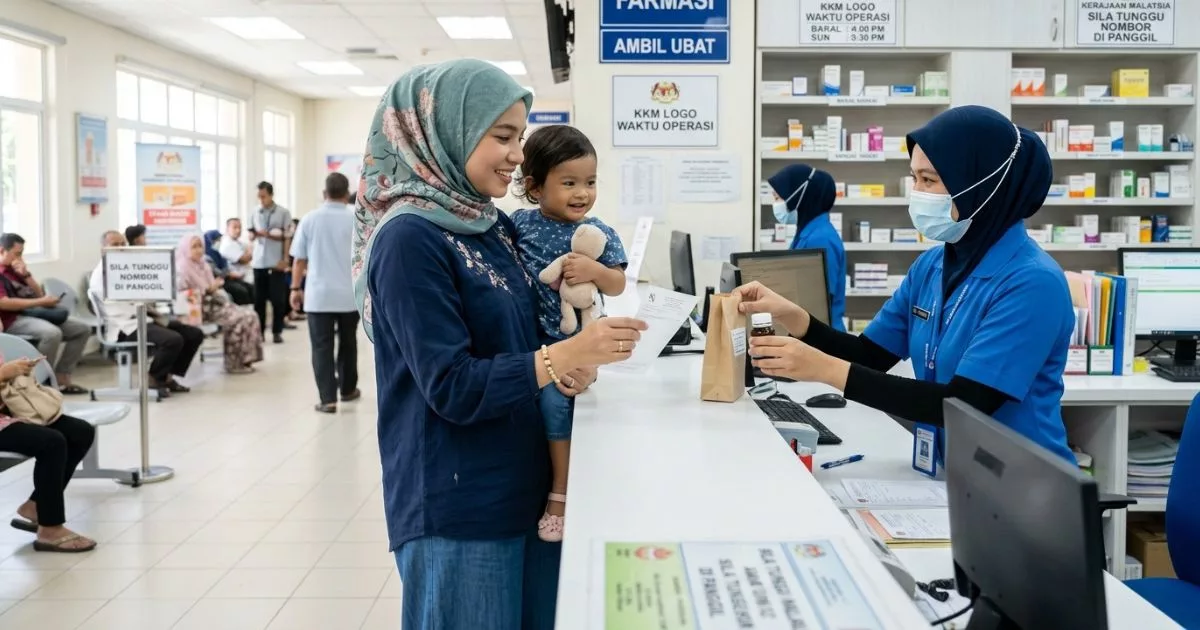 MyUBAT KKM Mudahkan Pengambilan Ubat Susulan Anak Tanpa Perlu Tunggu Lama!
