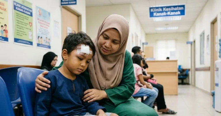 Anak Terhantuk Kepala, Jangan Abaikan Tanda Bahaya Ini!