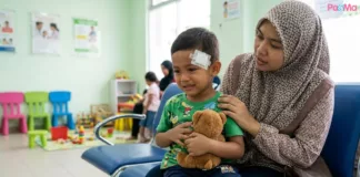 anak terhantuk kepala