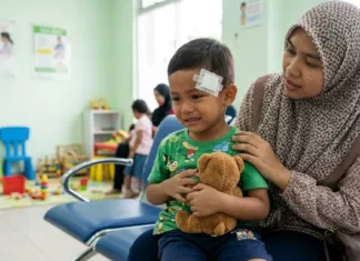 anak terhantuk kepala