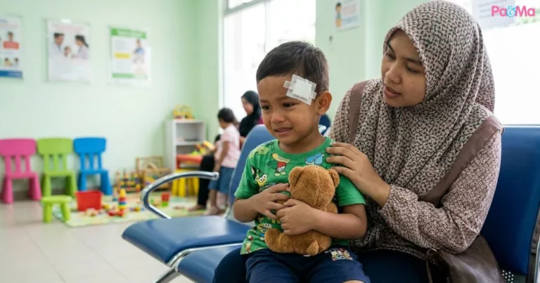 Anak Terhantuk Kepala, Jangan Abaikan Tanda Bahaya Ini!