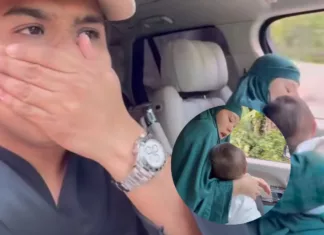 Detik Cemas Ryzal Ibrahim, Anak Kedua Tak Sedarkan Diri Selepas Jatuh Dari Katil