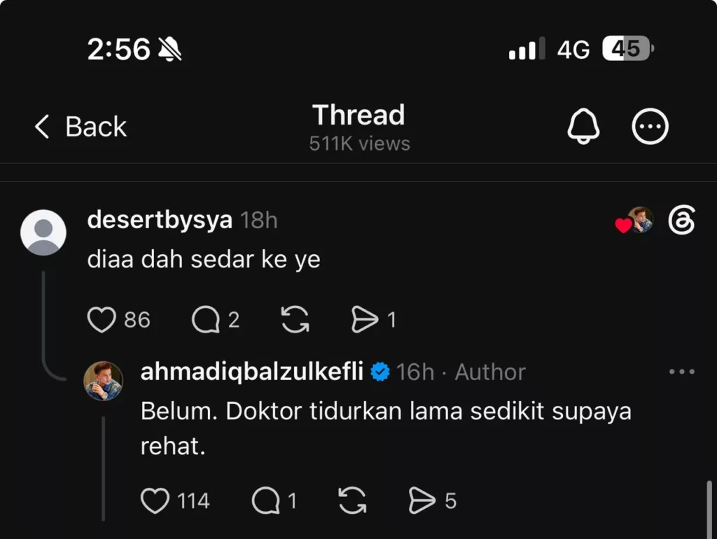 Anees Ayunie Ditidurkan Selepas Bersalin Alami Komplikasi Placenta Accreta 8 Anees Ayunie Ditidurkan Selepas Bersalin Alami Komplikasi Placenta Accreta