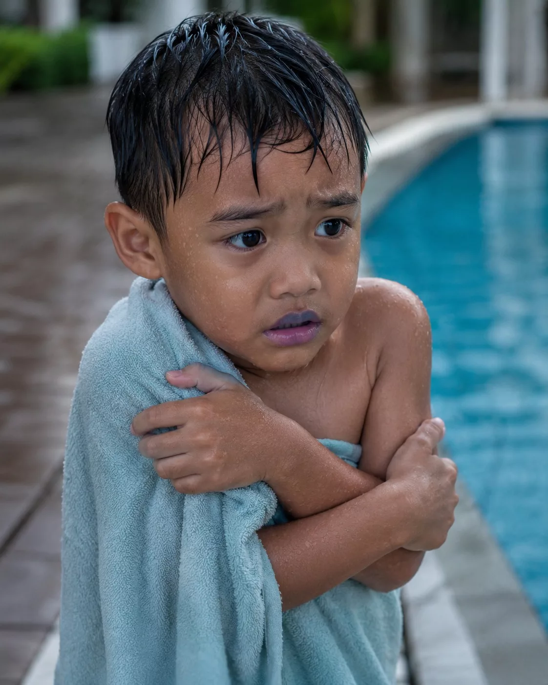 Bibir Kebiruan Selepas Mandi Waterpark, Tragedi Anak 4 Tahun Ini Jadi Peringatan Penting Buat Ibu Ayah