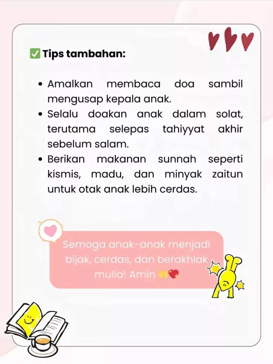 Amalkan Doa Ini Untuk Otak Anak Lebih 'Power', Hasilnya Memang Berbaloi! permudahkan Belajar, Berilmu Bermanfaat & Berakhlak Mulia 18 Amalkan Doa Ini Untuk Otak Anak Lebih ‘Power’, Hasilnya Memang Berbaloi! permudahkan Belajar, Berilmu Bermanfaat & Berakhlak Mulia