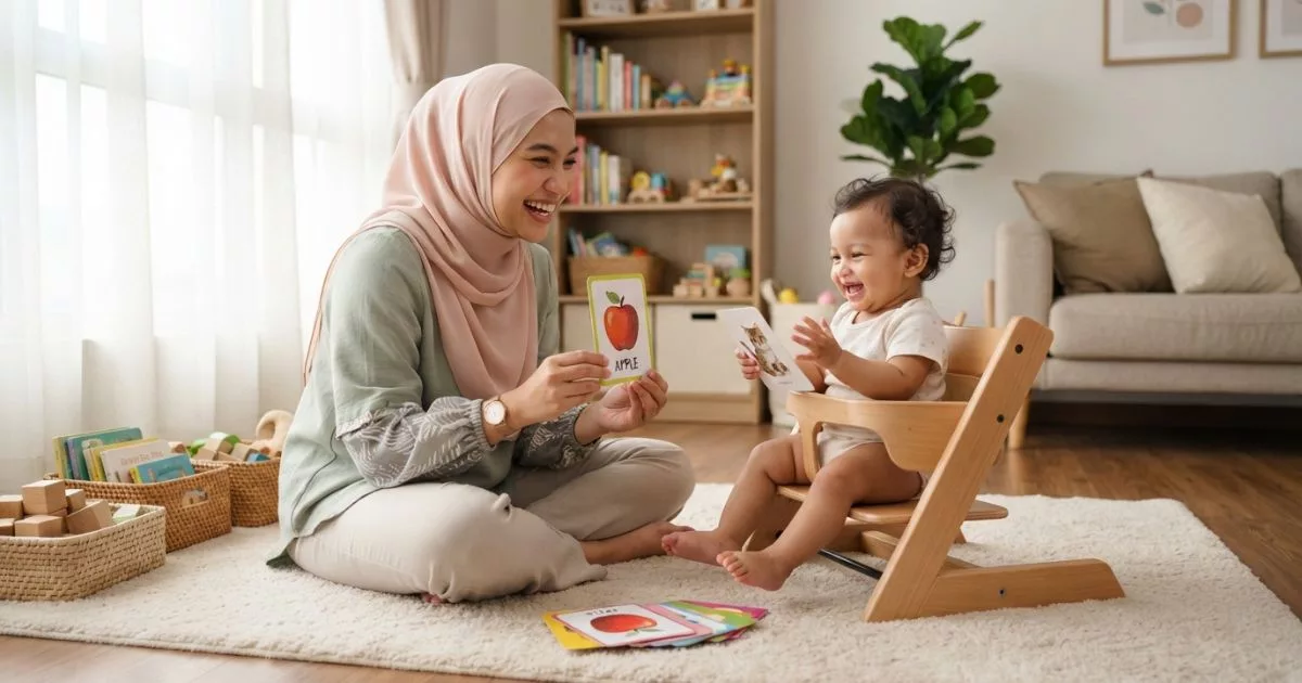 Flashcard Untuk Bayi Tak Perlu Guna Terlalu Awal, Lebih Baik Belajar Melalui Bermain!