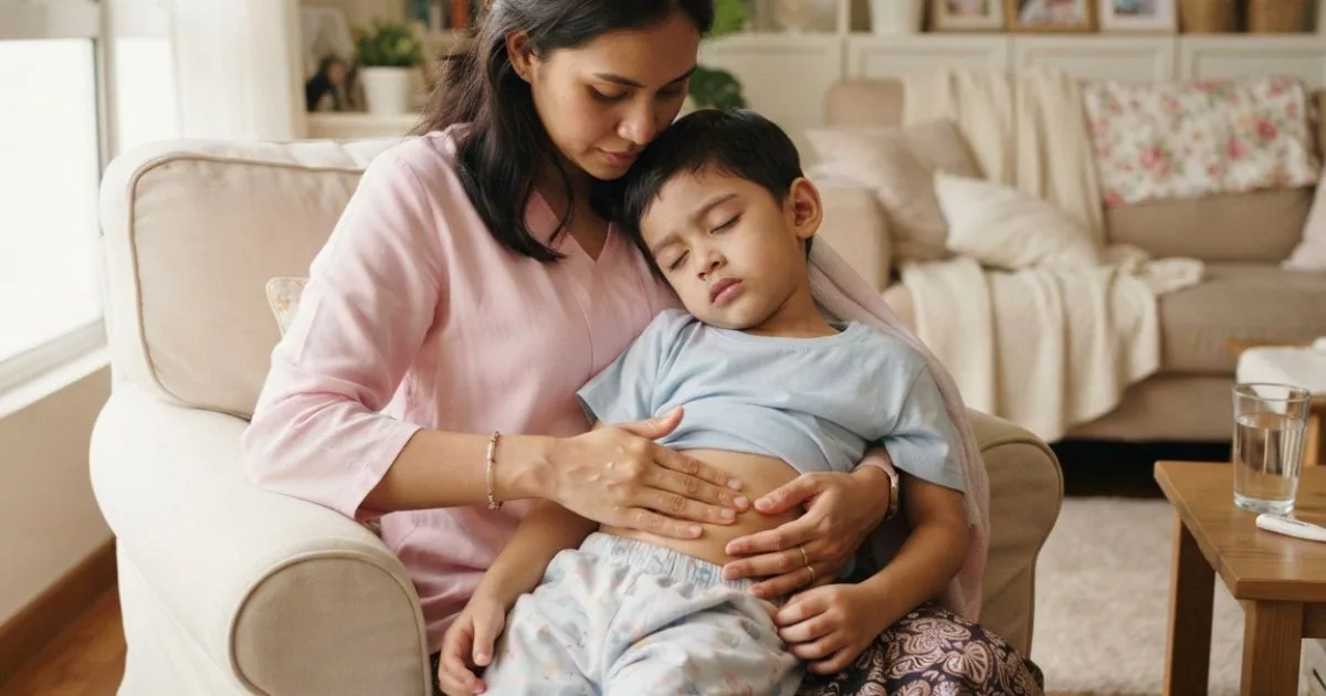 Perut Anak Buncit & Tegang, Jangan Anggap “Masuk Angin”. Boleh Jadi Petanda Kanser!