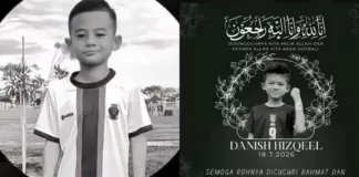 Kanak-Kanak 12 Tahun Meninggal Dunia Ketika Kejohanan Bola Sepak,