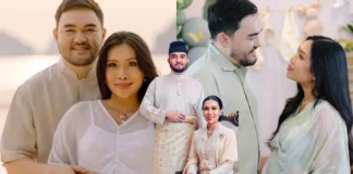 Raja Muda Selangor Tengku Amir Shah Timang Puteri Sulung