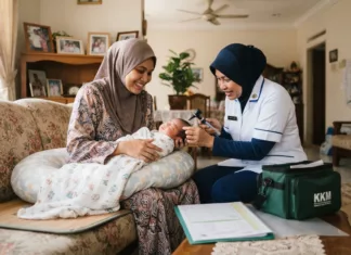 Nurse Datang Rumah Masa Pantang, Bukan Saja-Saja, Ini Yang Ibu Kena Tahu