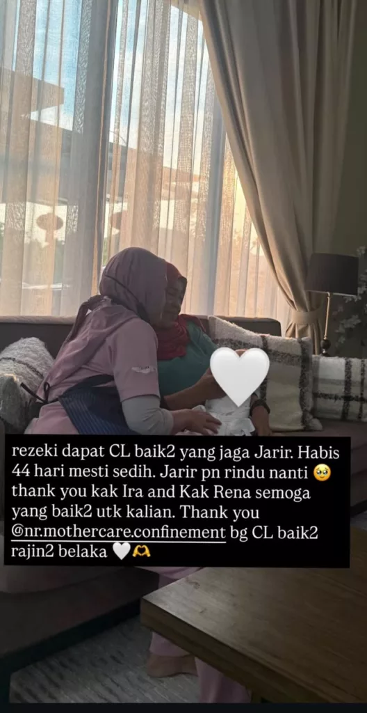 Amira Othman Syukur Lalui Pantang Pertama, Raih Layanan Istimewa