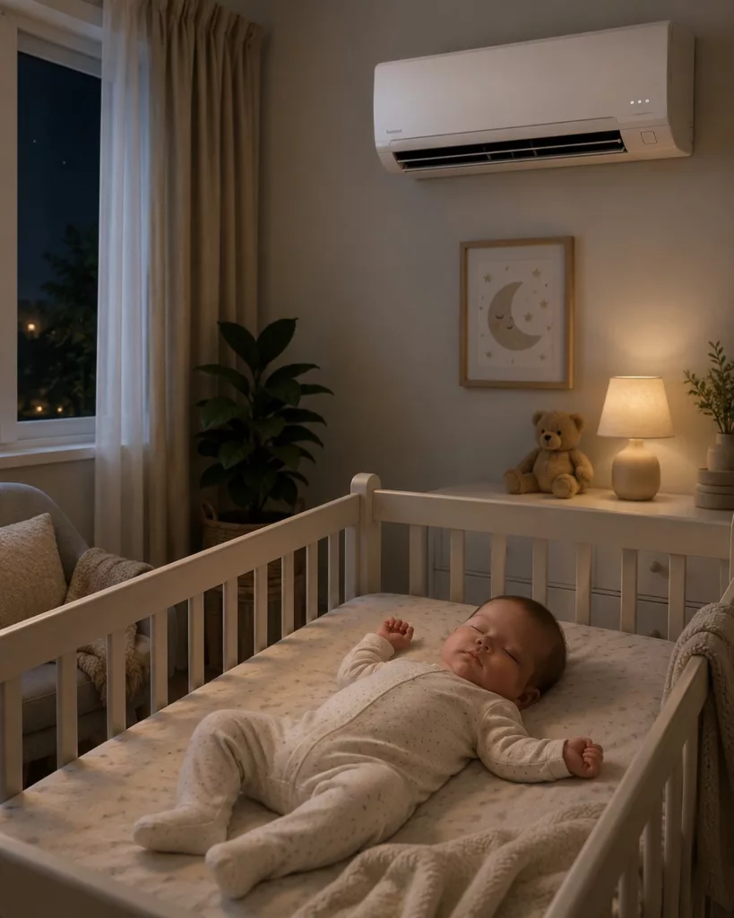 Aircond Atau Kipas Untuk Bayi? Ketahui Pilihan Paling Selamat Ketika Cuaca Panas 4 Aircond Atau Kipas Untuk Bayi? Ketahui Pilihan Paling Selamat Ketika Cuaca Panas