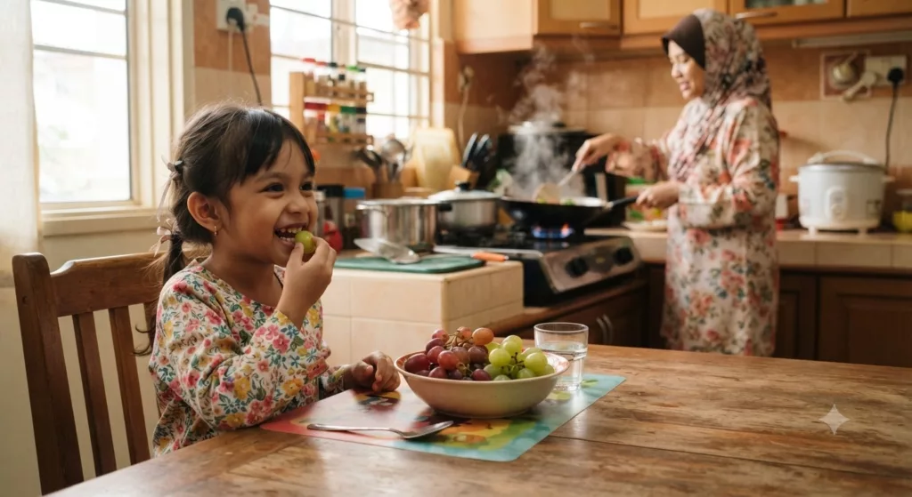 Cara Potong Buah Anggur Dengan Betul, Elak Risiko Kanak-Kanak Tercekik 10 Cara Potong Buah Anggur Dengan Betul, Elak Risiko Kanak-Kanak Tercekik