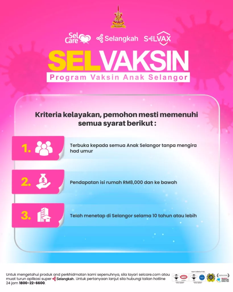 Vaksin Influenza Percuma Untuk Anak Selangor, Semak Kelayakan Sekarang! 9 Vaksin Influenza Percuma Untuk Anak Selangor, Semak Kelayakan Sekarang!