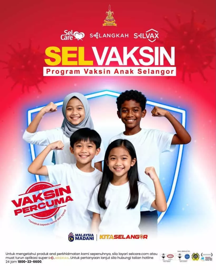 Vaksin Influenza Percuma Untuk Anak Selangor, Semak Kelayakan Sekarang! 7 Vaksin Influenza Percuma Untuk Anak Selangor, Semak Kelayakan Sekarang!