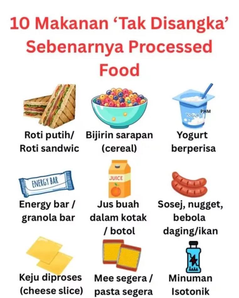 10 Makanan Tak Disangka Rupanya Diproses, Jangan Selalu Beri Anak! 7 10 Makanan Tak Disangka Rupanya Diproses, Jangan Selalu Beri Anak!