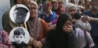 Tragedi Rumah Terbakar: Pilu Ayah dan Anak Maut Berpelukan, Isteri Baru Habis Berpantang!